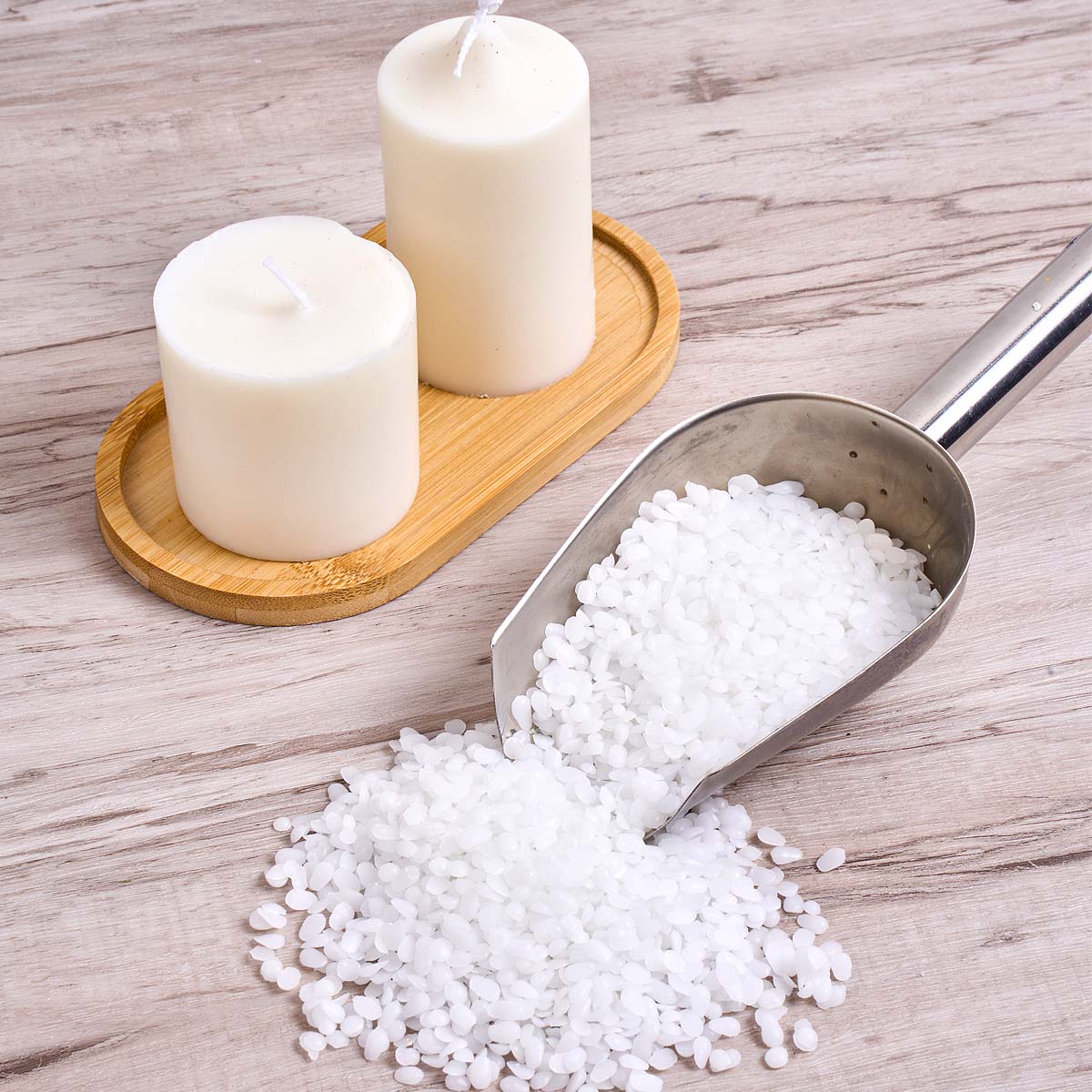 ขี้ผึ้งสีขาวบริสุทธิ์จากธรรมชา - Candle Making With Beeswax บทวิจารณ์และราคา