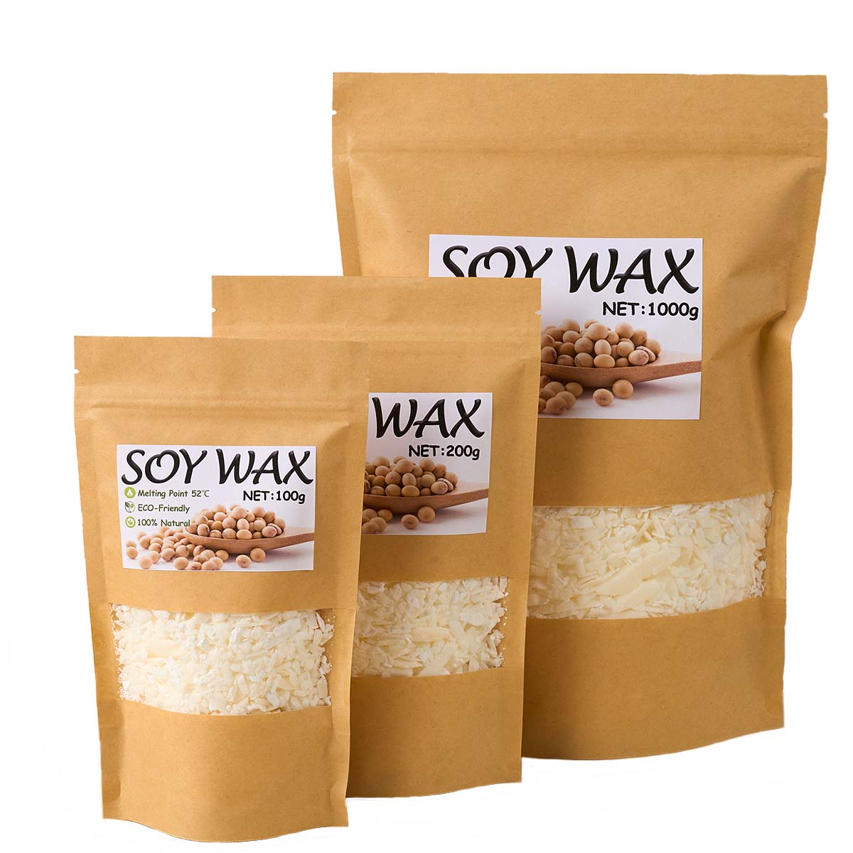 1 ปอนด์ขี้ผึ้งถั่วเหลืองสีขาวบ - Candle Making With Beeswax บทวิจารณ์และราคา