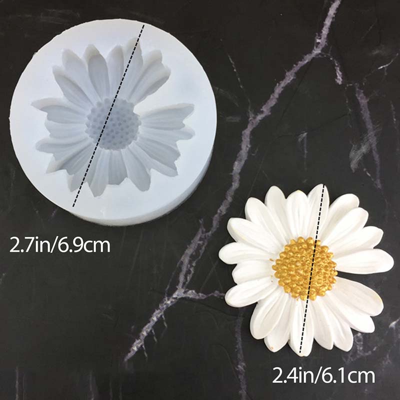 DIY เทียนแม่พิมพ์ซิลิโคน Daisy - Candle Making With Beeswax บทวิจารณ์และราคา