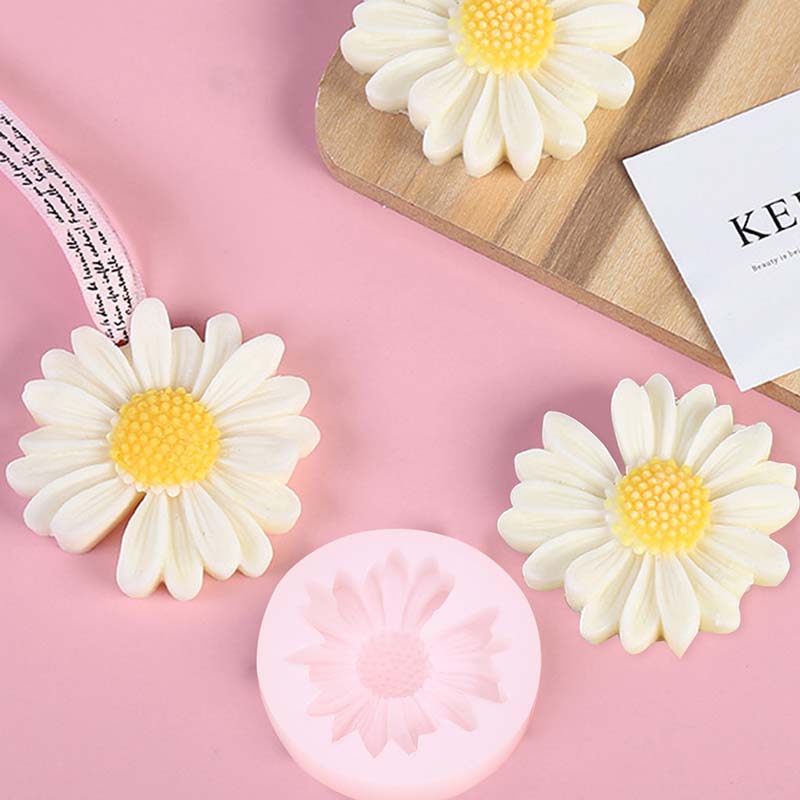 DIY เทียนแม่พิมพ์ซิลิโคน Daisy - Candle Making With Beeswax บทวิจารณ์และราคา